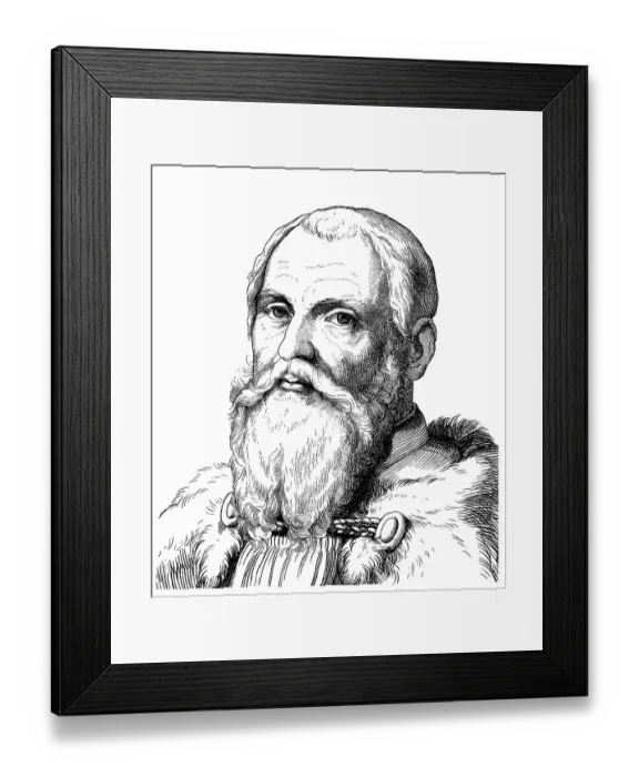 Framed Print : Historical drawing from the 19th Century Framed Print : Historical drawing from the 19th Century