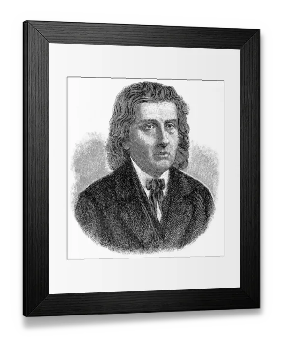 Framed Print : Historical engraving from the 19th Century Framed Print : Historical engraving from the 19th Century