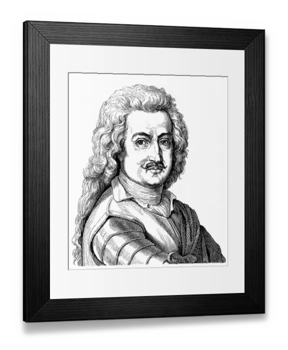 Framed Print : Historical drawing from the 19th century Framed Print : Historical drawing from the 19th century