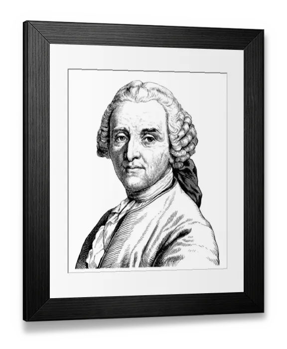 Framed Print : Historical drawing from the 19th century Framed Print : Historical drawing from the 19th century