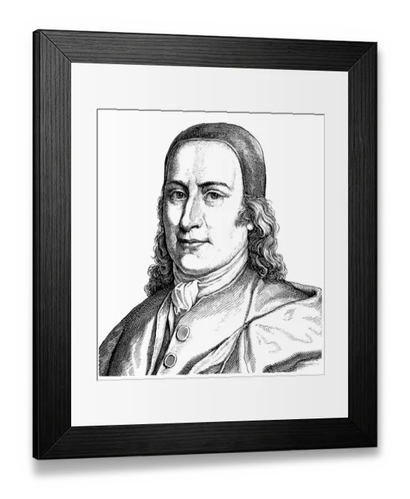 Framed Print : Historical drawing from the 19th century Framed Print : Historical drawing from the 19th century