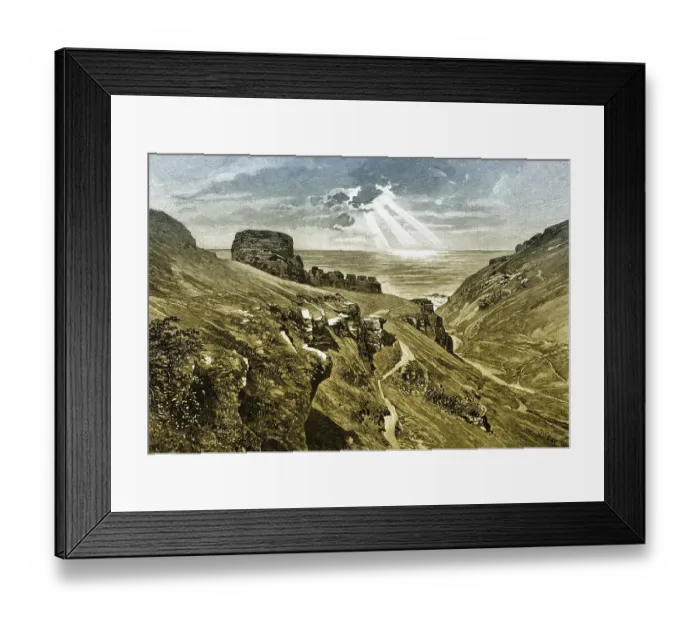 Framed Print : Historical drawing from the 19th Century Framed Print : Historical drawing from the 19th Century