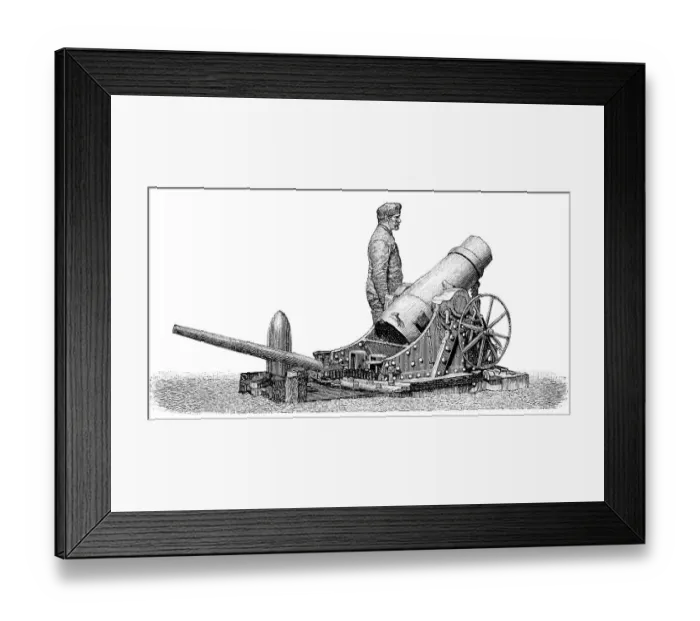 Framed Print : Historical illustration from the 19th Century Framed Print : Historical illustration from the 19th Century