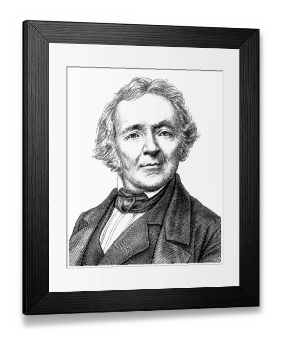 Framed Print : Historical illustration from the 19th Century