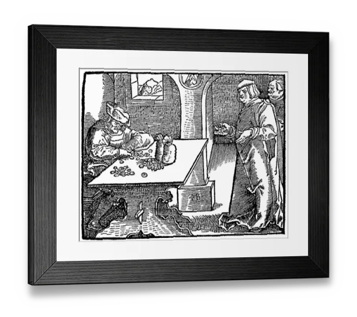 Framed Print : Historical illustration from the 19th century Framed Print : Historical illustration from the 19th century