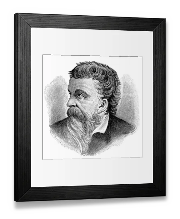 Framed Print : Historical illustration from the 19th Century Framed Print : Historical illustration from the 19th Century