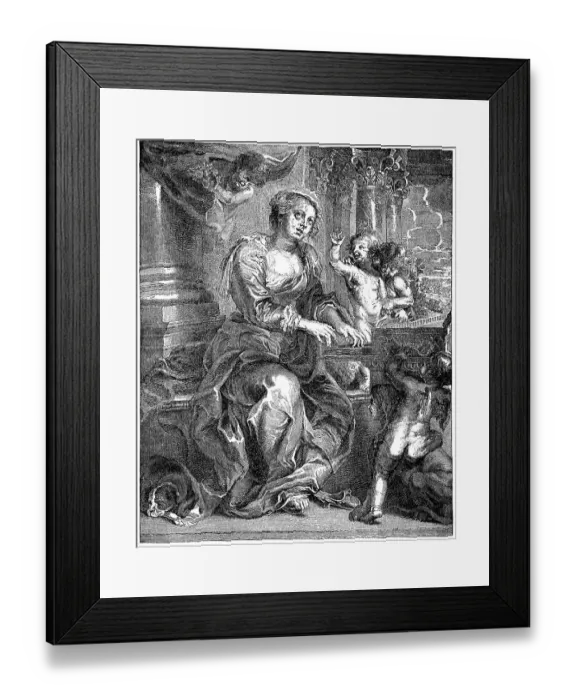 Framed Print : Historical illustration from the 19th Century Framed Print : Historical illustration from the 19th Century