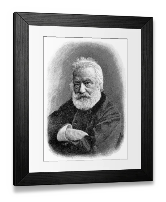 Framed Print : Historical print from the 19th century