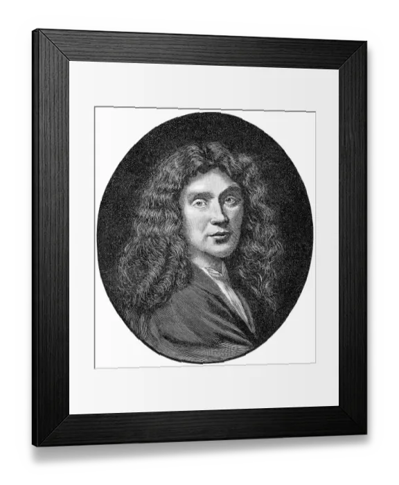 Framed Print : Historical print from the 19th century Framed Print : Historical print from the 19th century