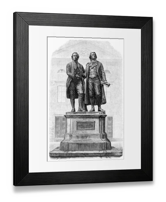 Framed Print : Historical illustration from the 19th century