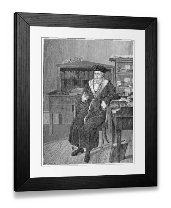 Framed Print : Historical illustration from the 19th century