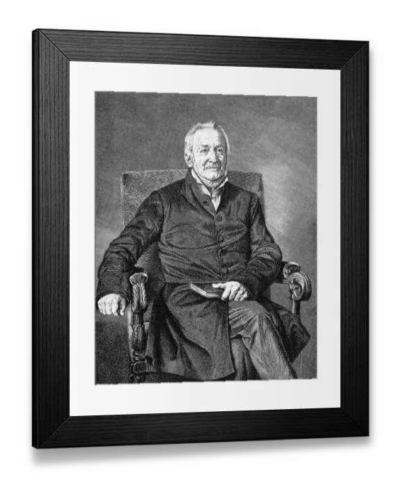 Framed Print : Historical illustration from the 19th century