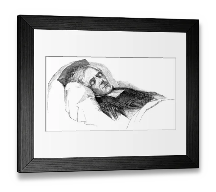 Framed Print : Historical illustration from the 19th century