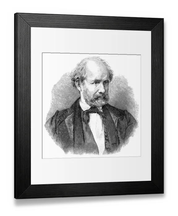 Framed Print : Historical illustration from the 19th century