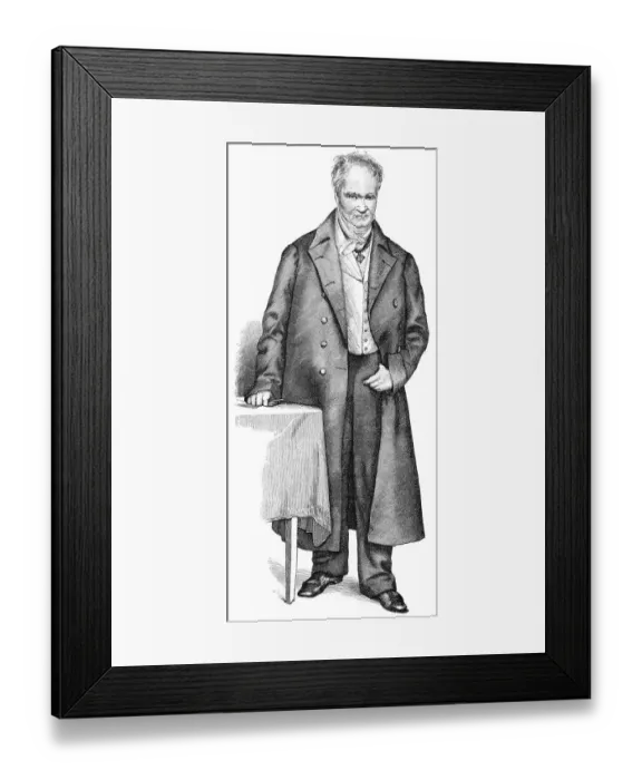 Framed Print : Historical illustration from the 19th century Framed Print : Historical illustration from the 19th century