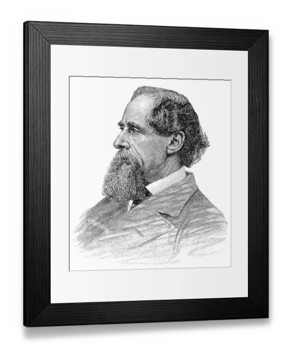 Framed Print : Historical illustration from the 19th century
