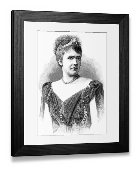 Framed Print : Historical illustration from the 19th century