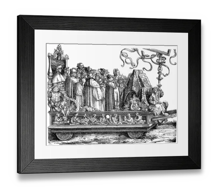 Framed Print : Historic drawing from the 19th century Framed Print : Historic drawing from the 19th century