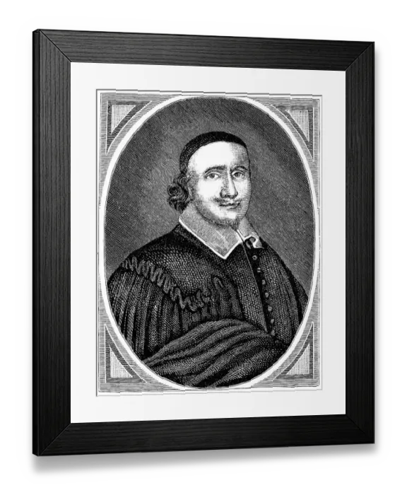 Framed Print : Historic drawing from the 19th century
