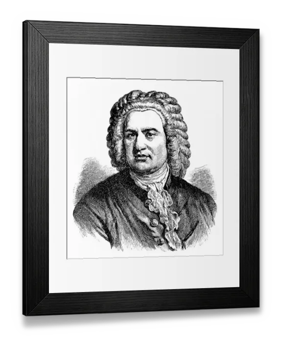 Framed Print : Historical drawing from the 19th Century