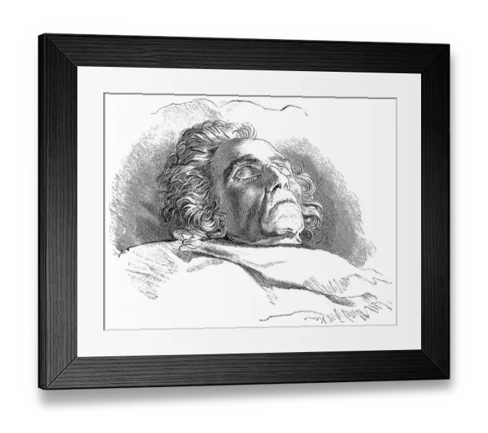 Framed Print : Historical drawing from the 19th Century Framed Print : Historical drawing from the 19th Century