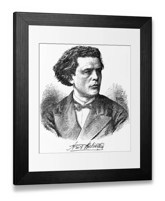 Framed Print : Historical drawing from the 19th century Framed Print : Historical drawing from the 19th century
