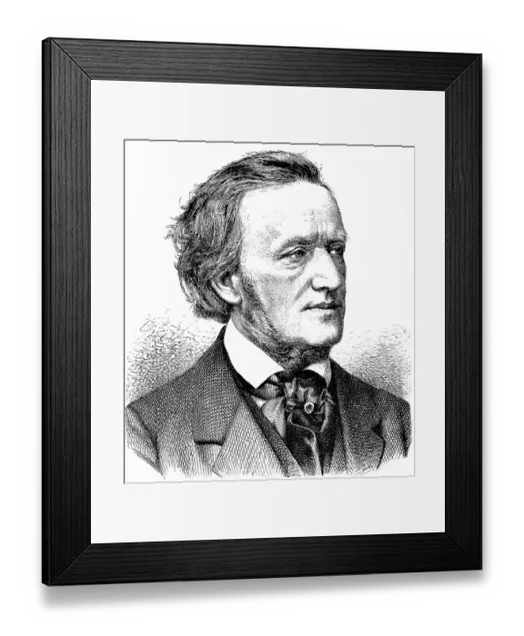 Framed Print : Historical drawing from the 19th century Framed Print : Historical drawing from the 19th century