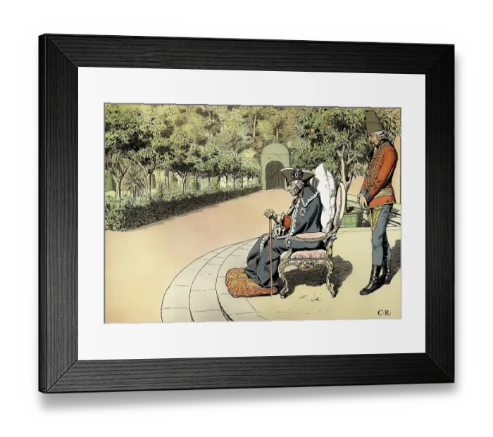Framed Print : Frederick II or Frederick the Great