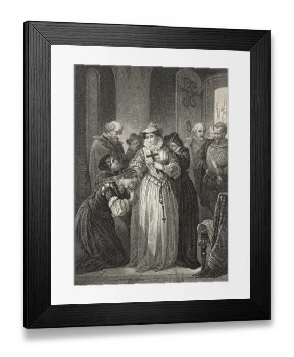 Framed Print : Historic steel engraving by Ferdinand Rothbart Framed Print : Historic steel engraving by Ferdinand Rothbart