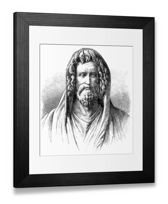 Framed Print : Historical drawing from the 19th Century Framed Print : Historical drawing from the 19th Century