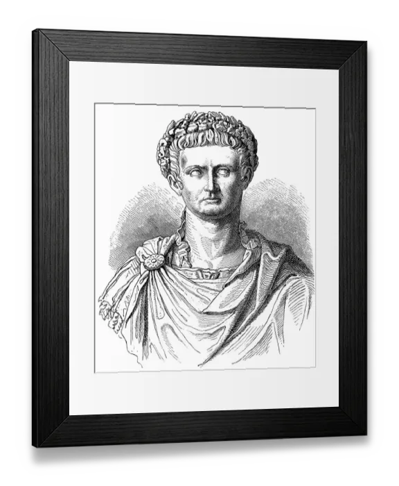 Framed Print : Historical drawing from the 19th Century Framed Print : Historical drawing from the 19th Century