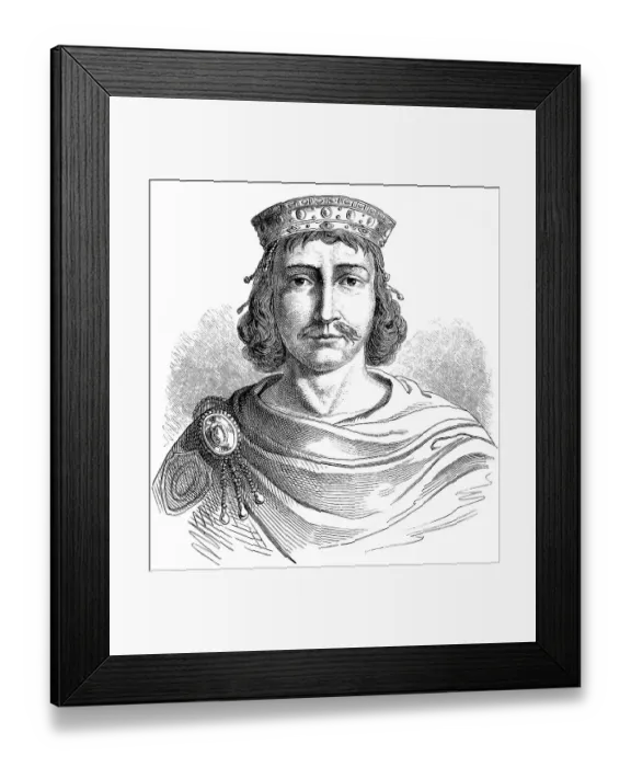 Framed Print : Historical drawing from the 19th Century Framed Print : Historical drawing from the 19th Century