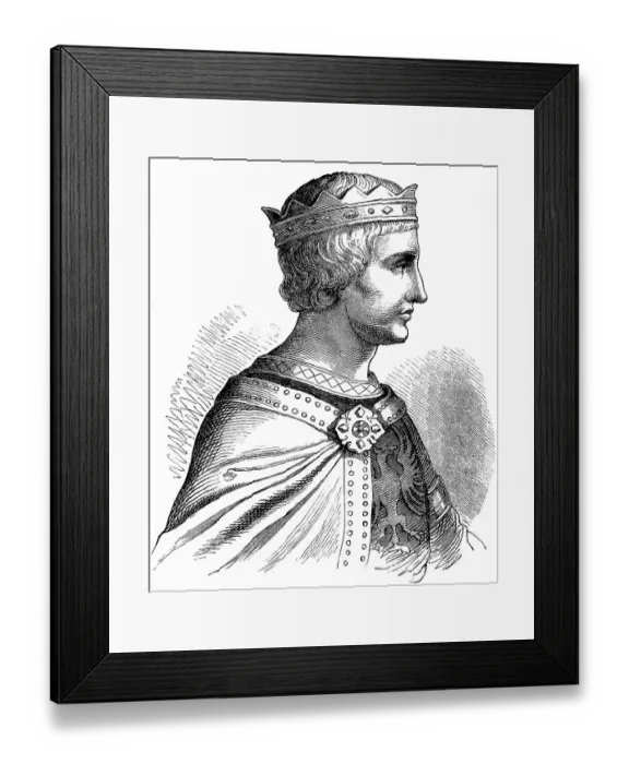Framed Print : Historical drawing from the 19th Century Framed Print : Historical drawing from the 19th Century