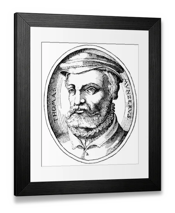 Framed Print : Historical drawing from the 19th century Framed Print : Historical drawing from the 19th century