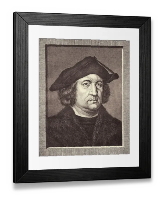 Framed Print : Historical drawing from the 19th century Framed Print : Historical drawing from the 19th century