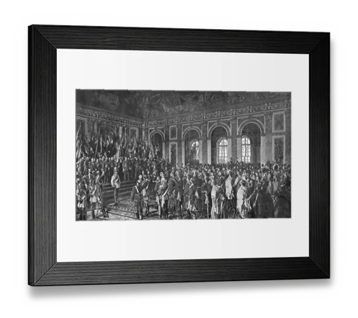Framed Print : Proclamation of the King of Prussia
