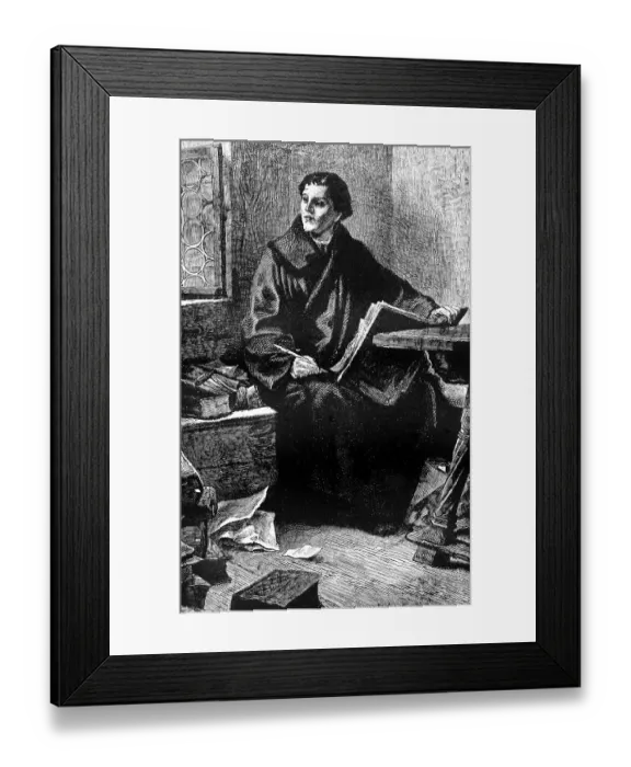 Framed Print : Historic illustration from the 19th century Framed Print : Historic illustration from the 19th century