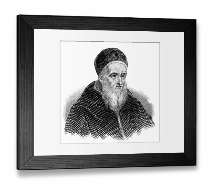 Framed Print : Portrait of Julius II or Giuliano della Rovere