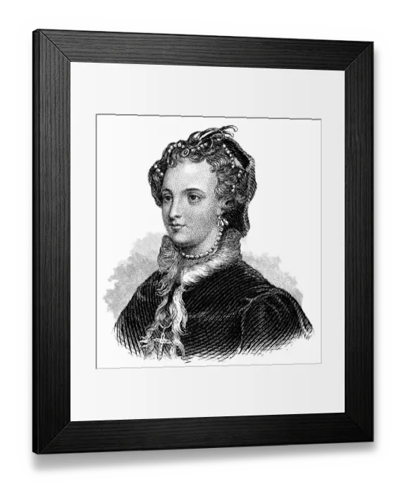 Framed Print : Mary, Queen of Scots, also known as Mary Stuart or Mary I of Scotland