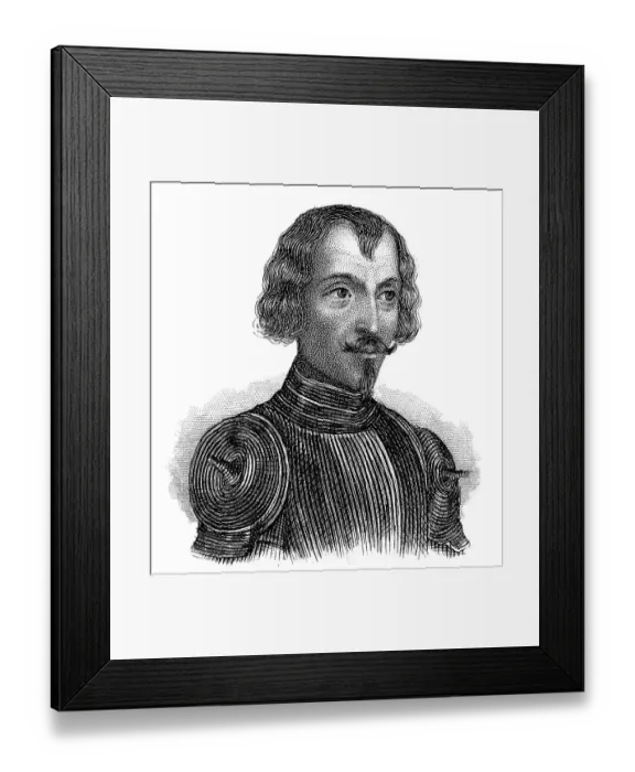 Framed Print : Portrait of Goetz von Berlichingen Framed Print : Portrait of Goetz von Berlichingen