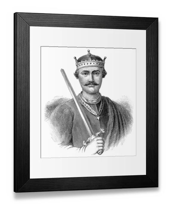 Framed Print : Portrait of William I, ca. 1028 - 1087 Framed Print : Portrait of William I, ca. 1028 - 1087