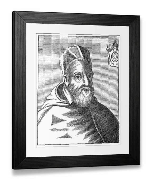 Framed Print : Pope Leo IX, 1002, 1054, born Bruno of Egisheim-Dagsburg Framed Print : Pope Leo IX, 1002, 1054, born Bruno of Egisheim-Dagsburg