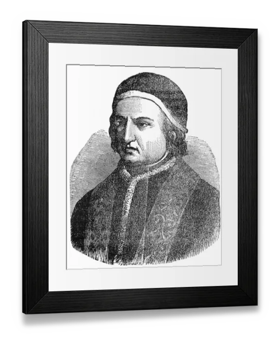 Framed Print : Pope Benedict XIV or Benedictus XIV Framed Print : Pope Benedict XIV or Benedictus XIV