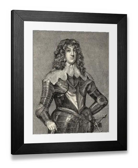 Framed Print : Charles I Louis, Elector Palatine