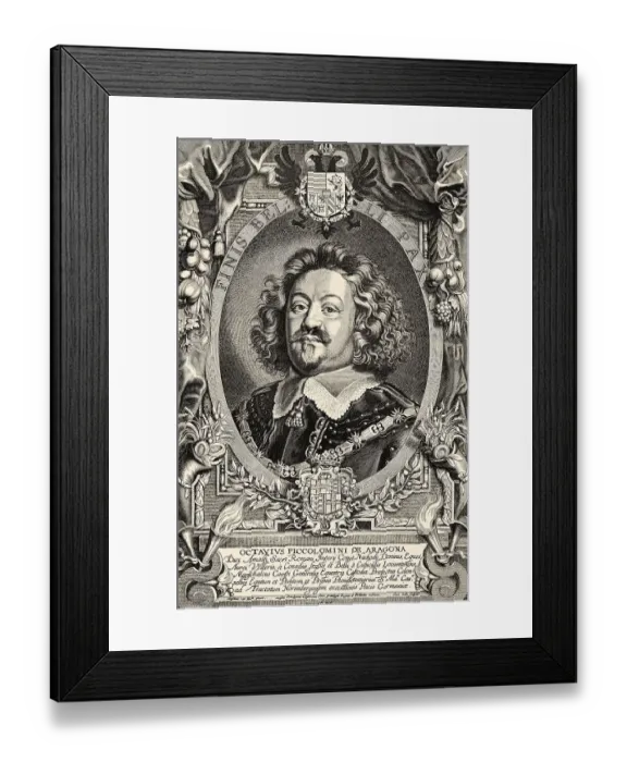Framed Print : Prince Octavio Piccolomini or Ottavio Piccolomini