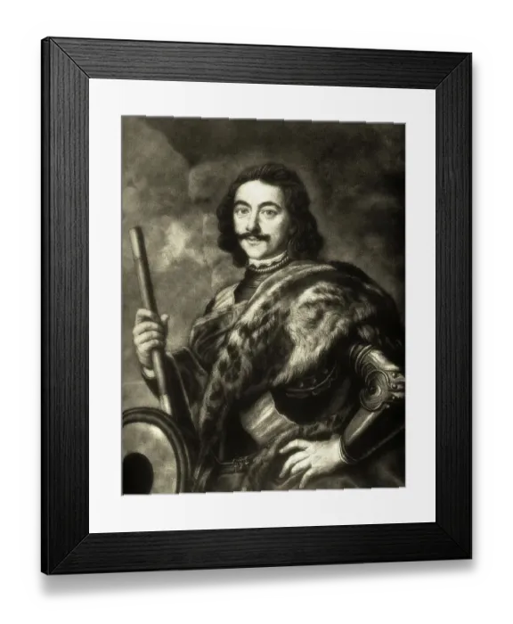 Framed Print : Peter I, Peter the Great or Pyotr Alexeyevich Romanov Framed Print : Peter I, Peter the Great or Pyotr Alexeyevich Romanov