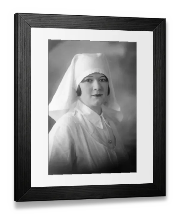Framed Print : Medicine, Health, Nurse, Portrait, ca