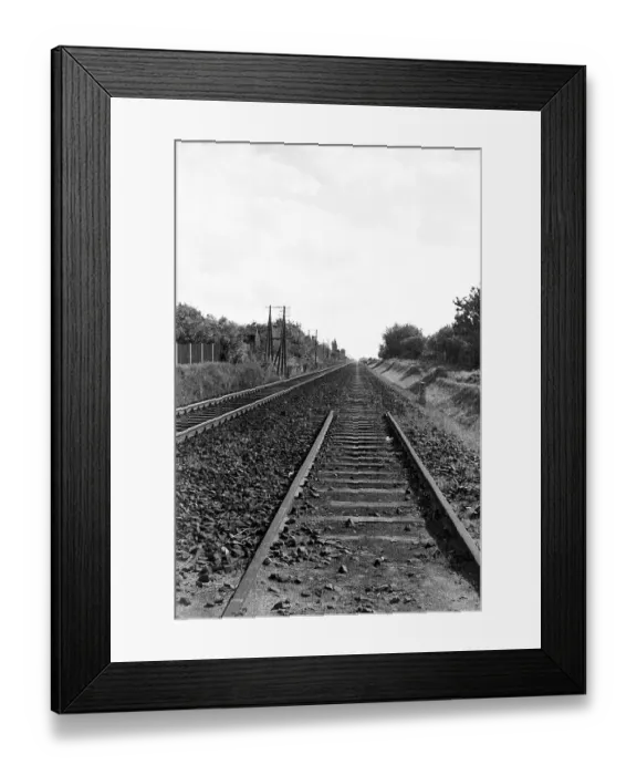 Framed Print : Reparation payments, dismantled rails Framed Print : Reparation payments, dismantled rails