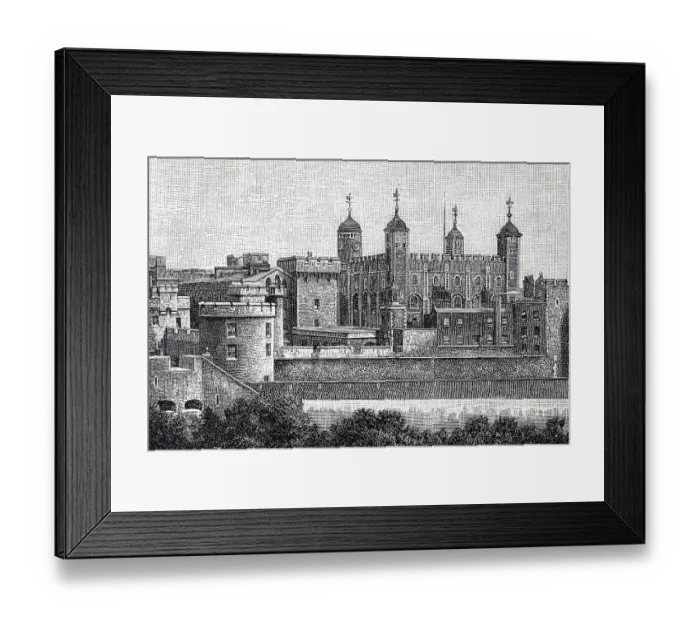 Framed Print : Tower of London, Great Britain Framed Print : Tower of London, Great Britain