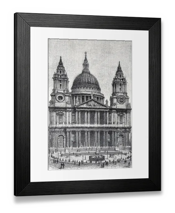 Framed Print : St. Paul's Cathedral, London